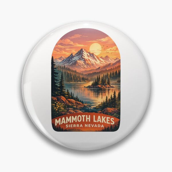 Item preview, Mammoth Lakes Sierra Nevada California Alpine Lake Mountain Sunset designed and sold by Places On Earth.
