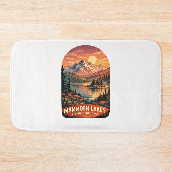Item preview, Mammoth Lakes Sierra Nevada California Alpine Lake Mountain Sunset designed and sold by Places On Earth.