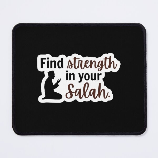 Item preview, Find Strength in Your Salah - Islamic Men Prayer Art designed and sold by Noor_Creations.