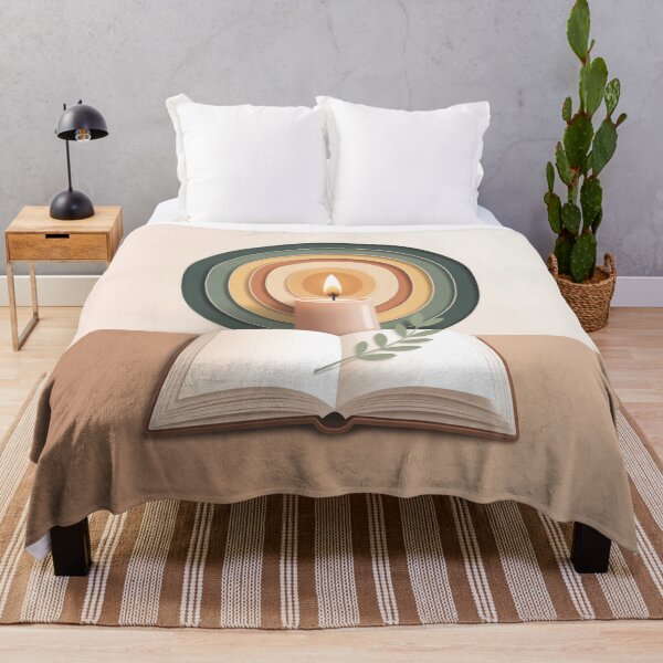Item preview, Candlelit Journal Wall Art  designed and sold by TrendMorphic.