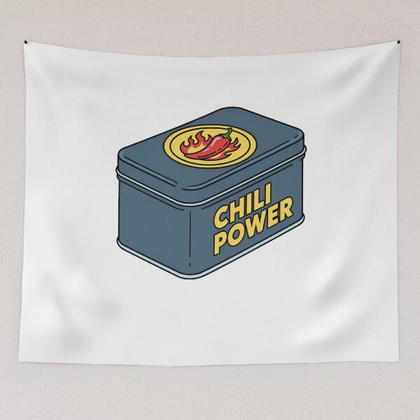 Item preview, Retro Food Chili Power Vintage Spice Tin designed and sold by k3rstman1.