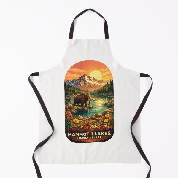 Item preview, Mammoth Lakes Sierra Nevada Woolly Mammoth Alpine Lake Mountain Sunset designed and sold by Places On Earth.