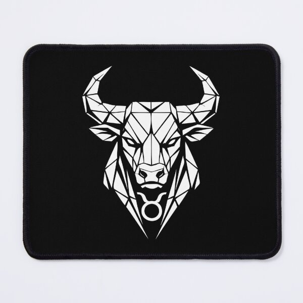 Item preview, Geometric Bull – Pure strength – Taurus zodiac sign designed and sold by ElvisU.