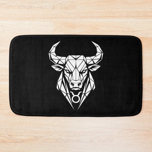 Item preview, Geometric Bull – Pure strength – Taurus zodiac sign designed and sold by ElvisU.