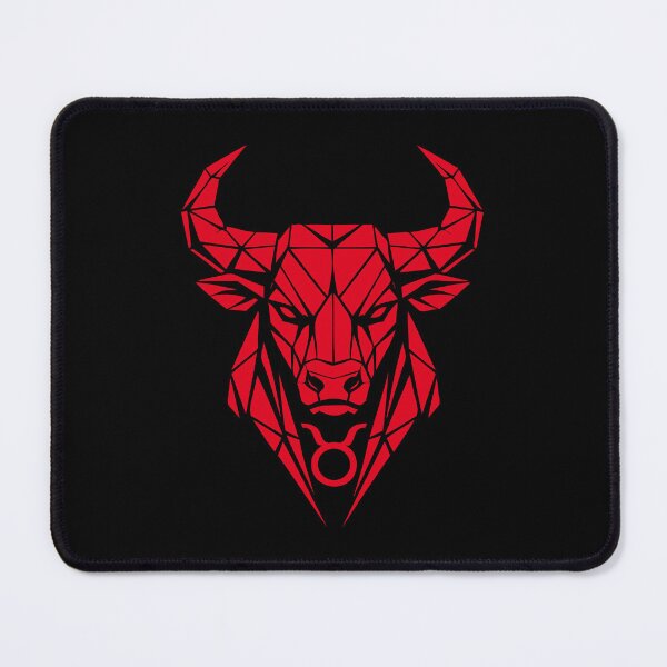 Item preview, Geometric Bull – Pure strength – Taurus zodiac sign designed and sold by ElvisU.