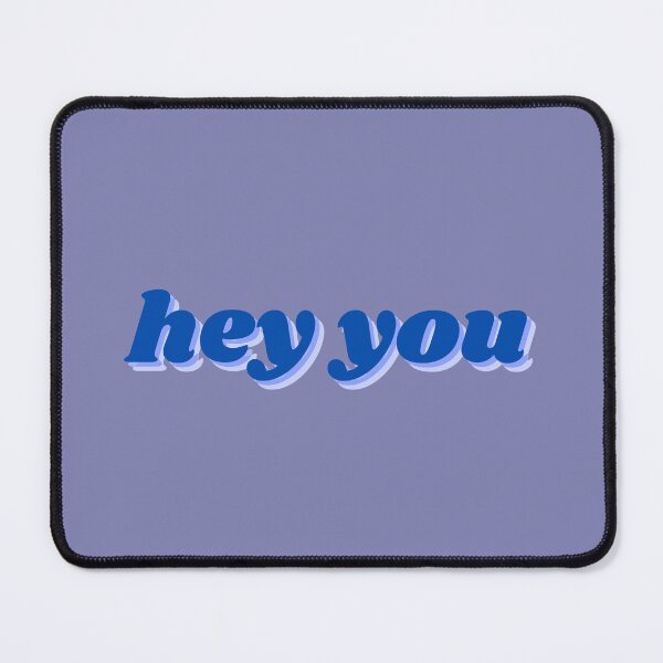 Item preview, Hey you, hello in blue designed and sold by Clumsy People.