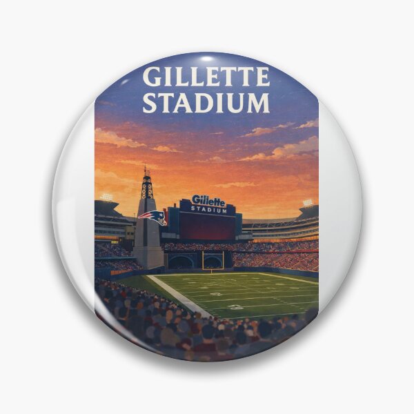 Item preview, Gillette Stadium Foxborough New England Patriots Massachusetts Football Landmark designed and sold by Aryabek.