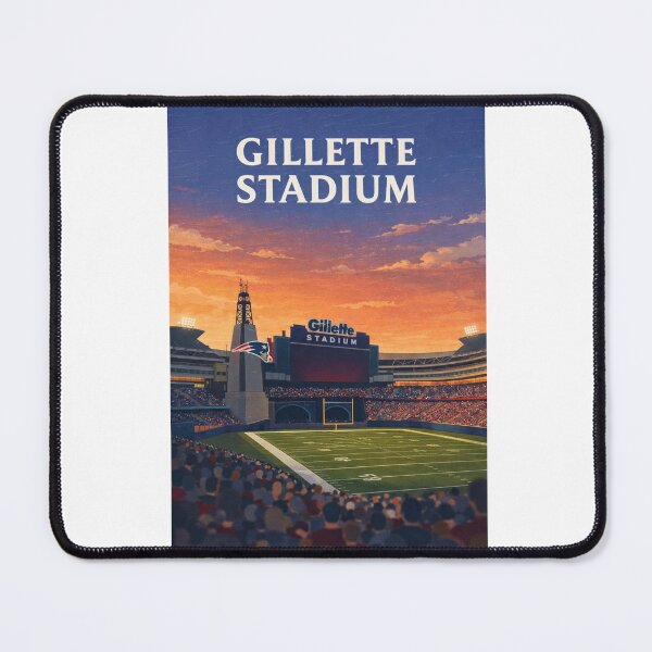 Item preview, Gillette Stadium Foxborough New England Patriots Massachusetts Football Landmark designed and sold by Aryabek.