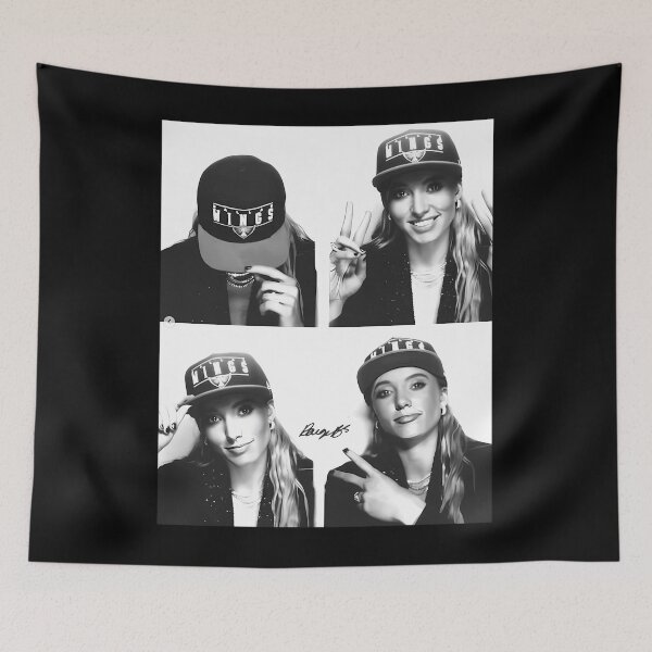 Item preview, Paige Bueckers Black And White designed and sold by zizosparrow.