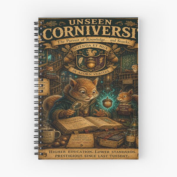 Item preview, Unseen Acornversity designed and sold by SecretSquirrellDesigns.