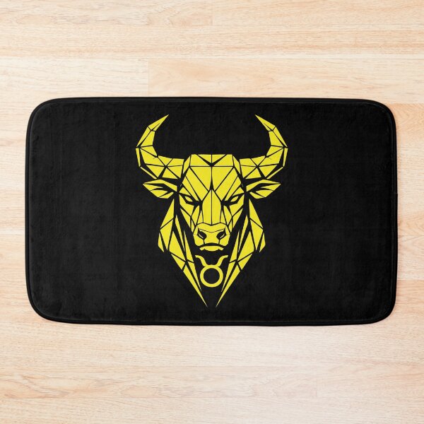 Item preview, Geometric Bull – Pure strength – Taurus zodiac sign designed and sold by ElvisU.