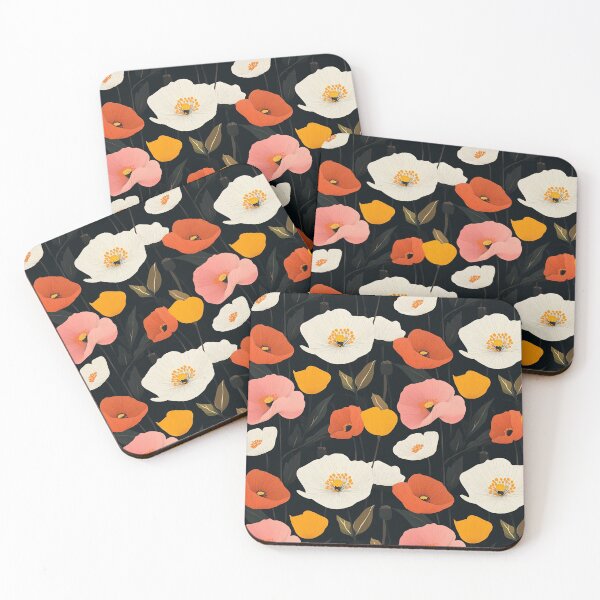 Item preview, Precious Poppies | Red Poppy Seamless Pattern designed and sold by sundayclay.