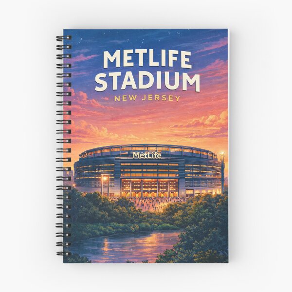 Item preview, MetLife Stadium East Rutherford New Jersey NFL Skyline Landmark designed and sold by Aryabek.