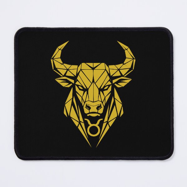 Item preview, Geometric Bull – Pure strength – Taurus zodiac sign designed and sold by ElvisU.