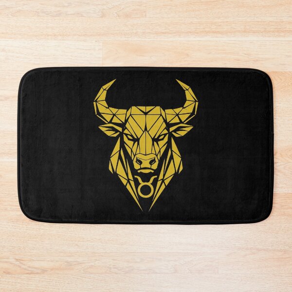 Item preview, Geometric Bull – Pure strength – Taurus zodiac sign designed and sold by ElvisU.