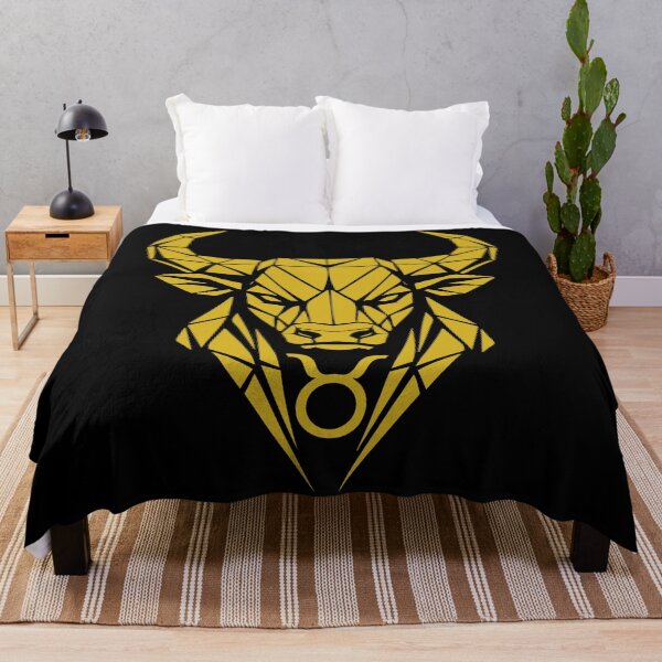 Item preview, Geometric Bull – Pure strength – Taurus zodiac sign designed and sold by ElvisU.