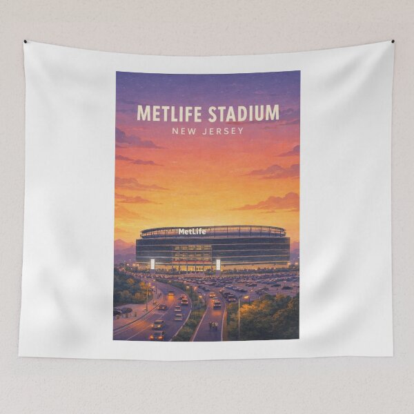 Item preview, MetLife Stadium Meadowlands New Jersey New York Football Destination designed and sold by Aryabek.