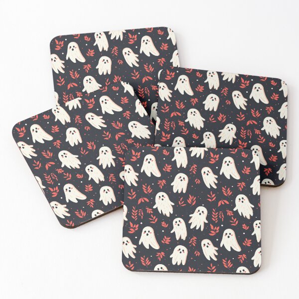 Item preview, Giggling Ghosts | Cute Halloween Seamless Pattern designed and sold by sundayclay.