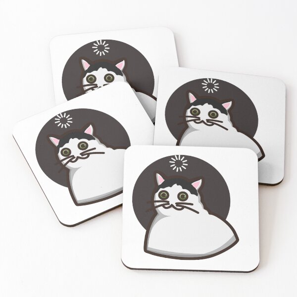 Item preview, Loading Cat – Funny Confused Cartoon Cat Illustration designed and sold by Sumpfmaus.