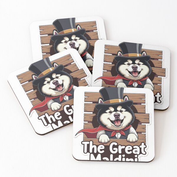 Item preview, Alaskan Malamute - The Great Maldini designed and sold by Kirrindy Designs.