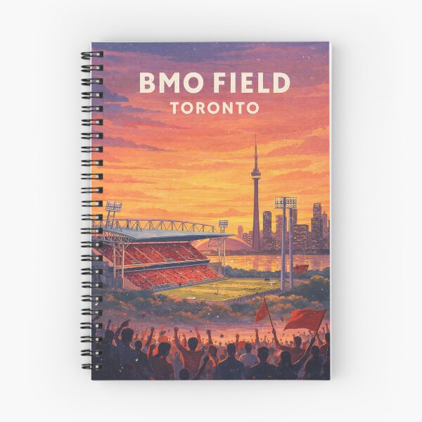 Item preview, BMO Field Toronto CN Tower Lake Ontario Soccer Skyline Sunset designed and sold by Aryabek.