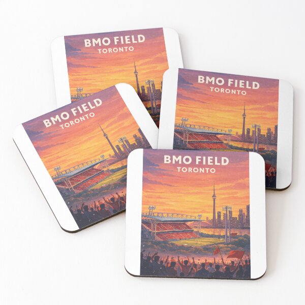 Item preview, BMO Field Toronto CN Tower Lake Ontario Soccer Skyline Sunset designed and sold by Aryabek.