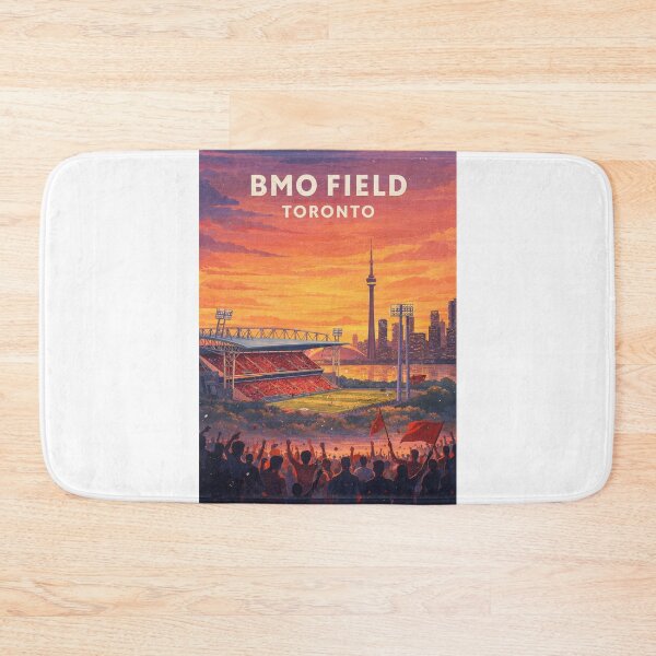 Item preview, BMO Field Toronto CN Tower Lake Ontario Soccer Skyline Sunset designed and sold by Aryabek.