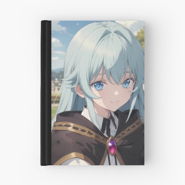 Item preview, Elfaria Albis Serfort Wistoria Garden Cloak Blue Eyes Portrait designed and sold by 108Recordings.