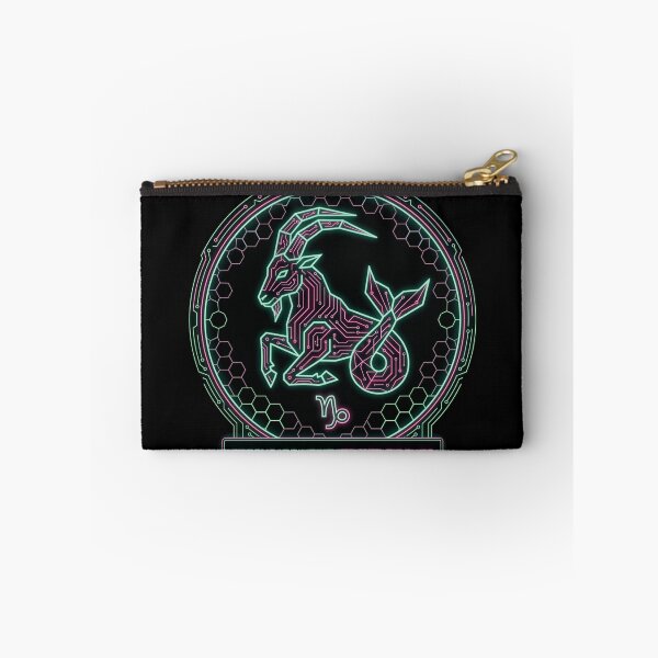 Item preview, Capricorn Cyberpunk Zodiac Status Grinding Do Not Disturb Funny Astrology Design designed and sold by StillWildink.