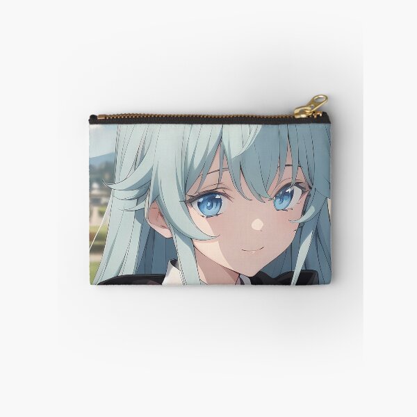 Item preview, Elfaria Albis Serfort Wistoria Garden Cloak Blue Eyes Portrait designed and sold by 108Recordings.