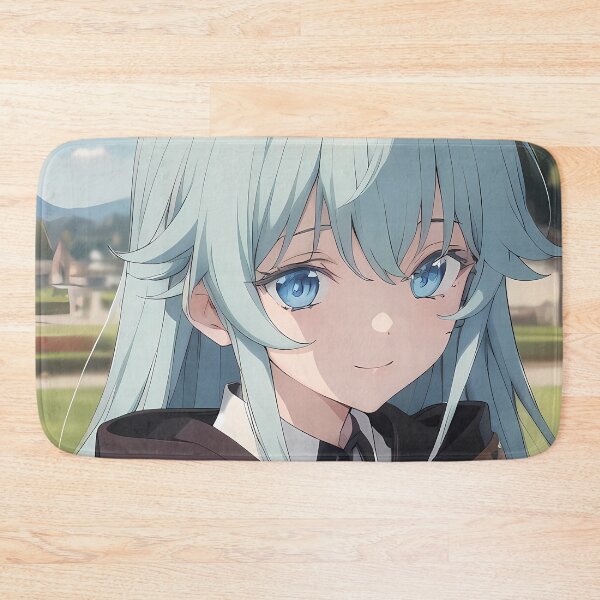 Item preview, Elfaria Albis Serfort Wistoria Garden Cloak Blue Eyes Portrait designed and sold by 108Recordings.