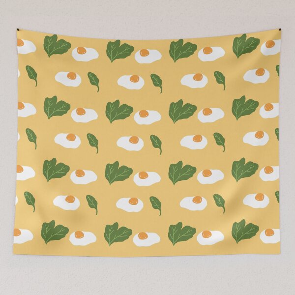 Item preview, Fried egg seamless pattern designed and sold by Tangtangz.