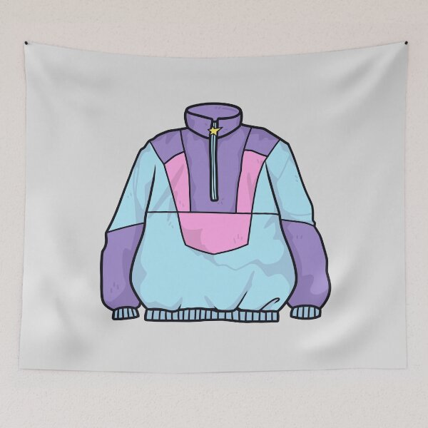 Item preview, Y2K Pastel Iridescent Windbreaker Jacket designed and sold by Anne97s.