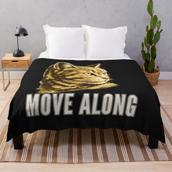 Item preview, Move Along Cat Streetwear Design designed and sold by AdicretorDesign.