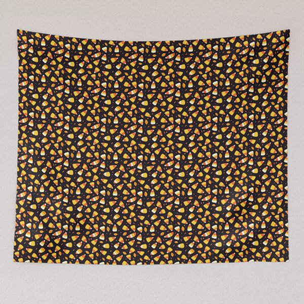 Item preview, Candy Corn Chaos | Halloween Candy Seamless Pattern designed and sold by sundayclay.