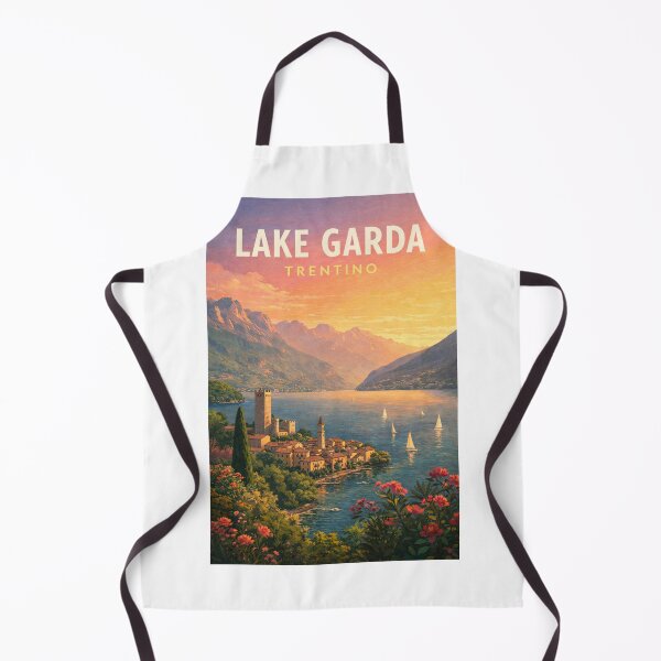 Item preview, Lake Garda Trentino Alpine Coastline and Italian Lakeside Village designed and sold by Aryabek.