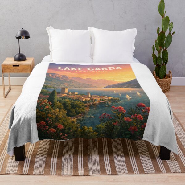 Item preview, Lake Garda Trentino Alpine Coastline and Italian Lakeside Village designed and sold by Aryabek.