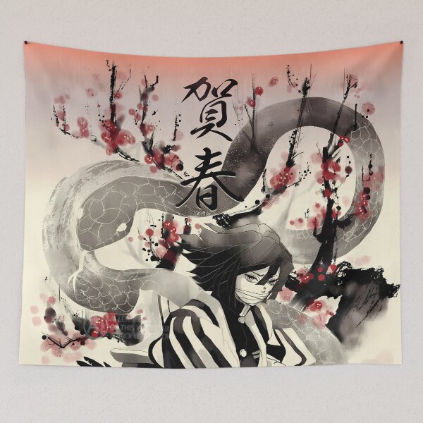 Item preview, Obanai Iguro Demon Slayer New Year Ink Spirit designed and sold by 108Recordings.