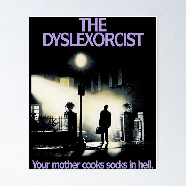 Item preview, The Dyslexorcist designed and sold by DREAMBEYONDART.