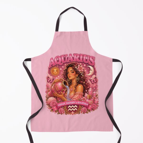 Item preview, Aquarius Zodiac Pink Fantasy Shirt | Celestial Astrology Goddess Aesthetic designed and sold by TheClockOutClub.