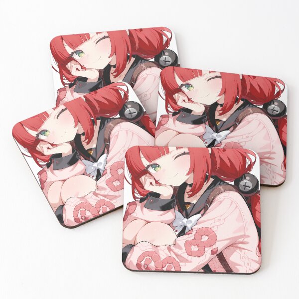 Item preview, Ukinami Yuzuha Zenless Zone Zero Wink Pink Sweater Charm designed and sold by 108Recordings.
