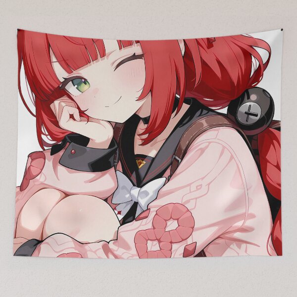 Item preview, Ukinami Yuzuha Zenless Zone Zero Wink Pink Sweater Charm designed and sold by 108Recordings.