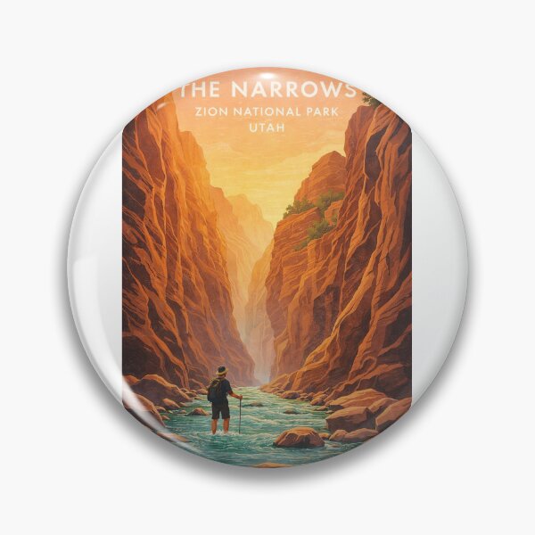 Item preview, The Narrows Zion Canyon River Trek in Southern Utah designed and sold by Aryabek.