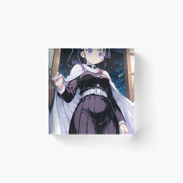 Item preview, Kanao Tsuyuri Demon Slayer Night Uniform Butterfly Cape designed and sold by 108Recordings.
