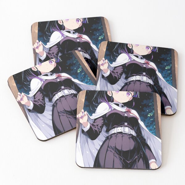 Item preview, Kanao Tsuyuri Demon Slayer Night Uniform Butterfly Cape designed and sold by 108Recordings.