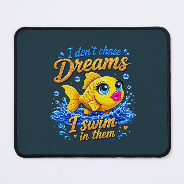 Item preview, I Don’t Chase Dreams I Swim In Them Goldfish Shirt designed and sold by Aimetoi.