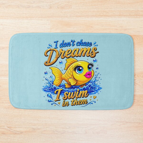 Item preview, I Don’t Chase Dreams I Swim In Them Goldfish Shirt designed and sold by Aimetoi.
