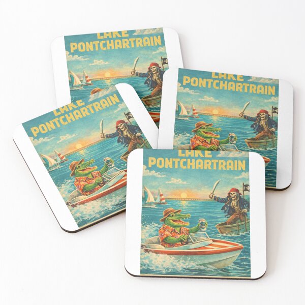 Item preview, Lake Pontchartrain Cajun Alligator and Pirate Bayou Adventure Louisiana designed and sold by Aryabek.