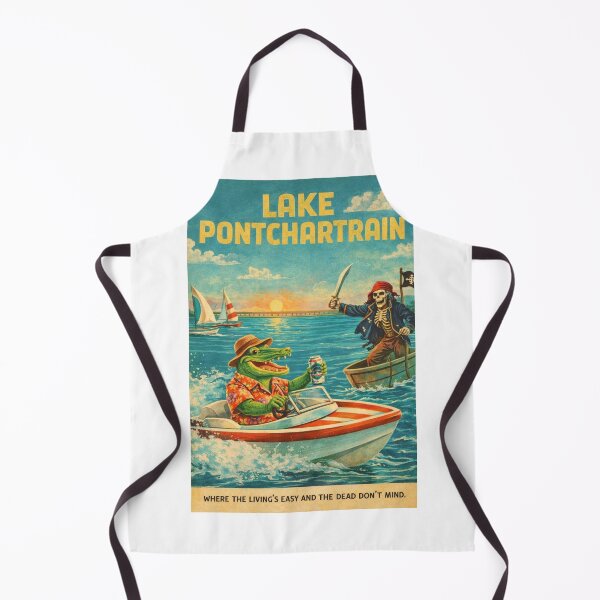 Item preview, Lake Pontchartrain Cajun Alligator and Pirate Bayou Adventure Louisiana designed and sold by Aryabek.