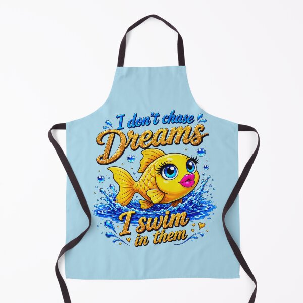 Item preview, I Don’t Chase Dreams I Swim In Them Goldfish Shirt designed and sold by Aimetoi.